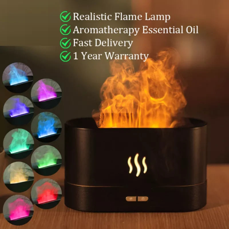 TopTierGadgets - Radiant Flame Humidifier