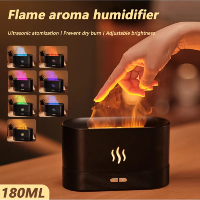 TopTierGadgets - Radiant Flame Humidifier